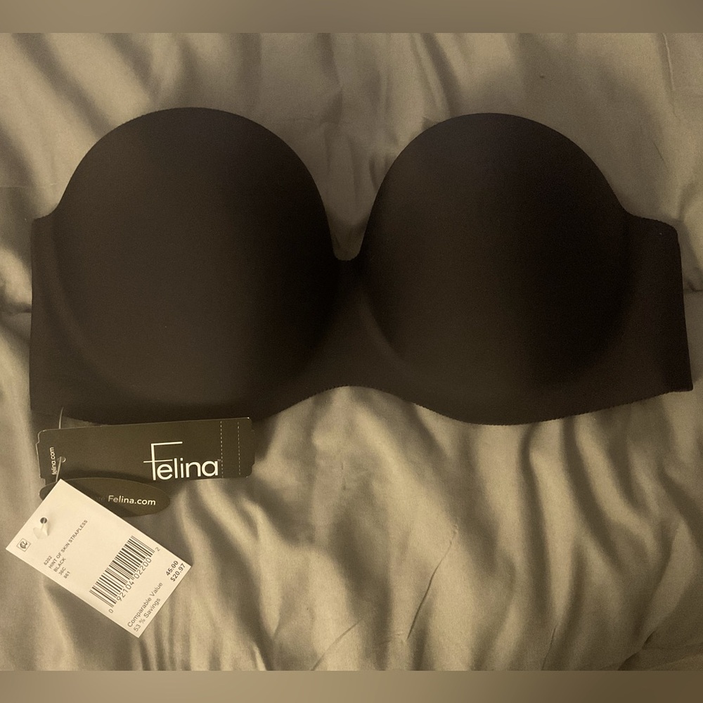 Strapless bra